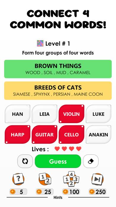 Words - Associations Word Game Bildschirmfoto