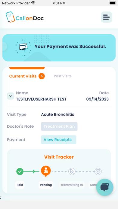 CallonDoc App screenshot