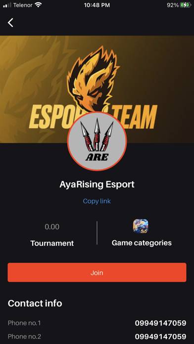 Eternity E-Sport MM App screenshot