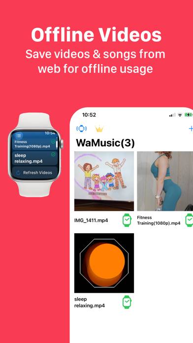 Watch Music Player App-Screenshot #5