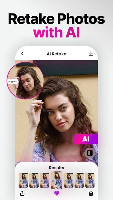 Retake - Your AI Photographer Bildschirmfoto