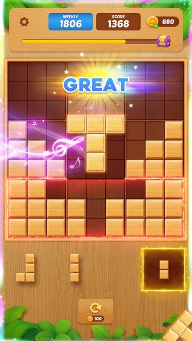 Block Crush: Wood Block Puzzle App skärmdump #3