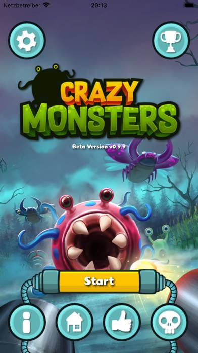 Crazy Monsters: Tower Defense Bildschirmfoto #1