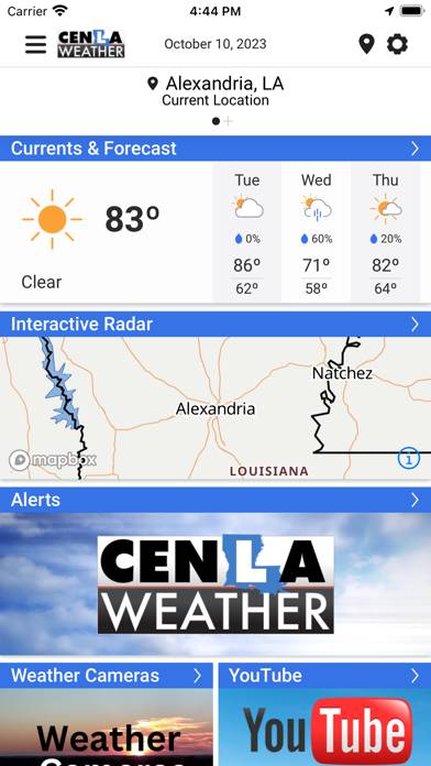 CenLa Weather screenshot