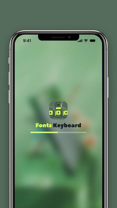 Fonts Keyboard App skärmdump #1