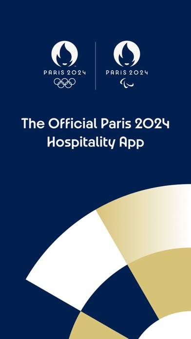 Paris 2024 Hospitality Capture d'écran de l'application #1