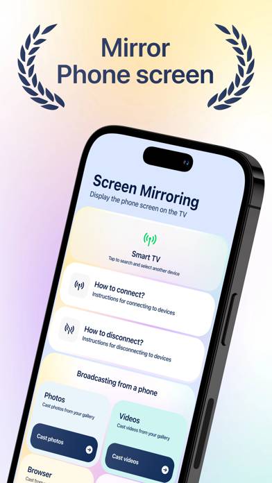Screen Mirroring Captura de pantalla de la aplicación #1