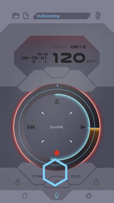Muser Audio App skärmdump