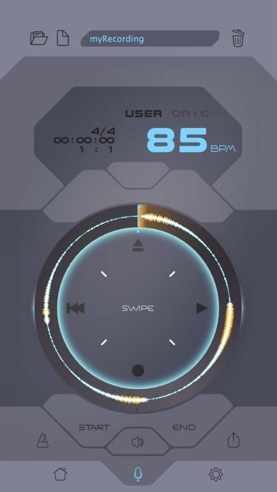 Muser Audio App skärmdump