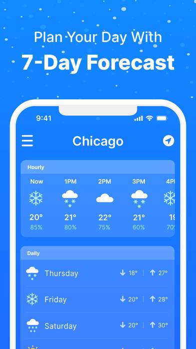 Smart Weather: Forecast Alerts App screenshot