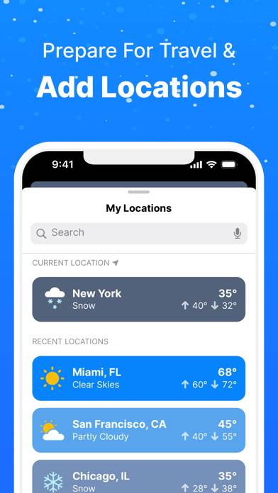 Smart Weather: Forecast Alerts App screenshot