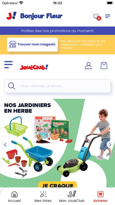 JouéClub Capture d'écran de l'application