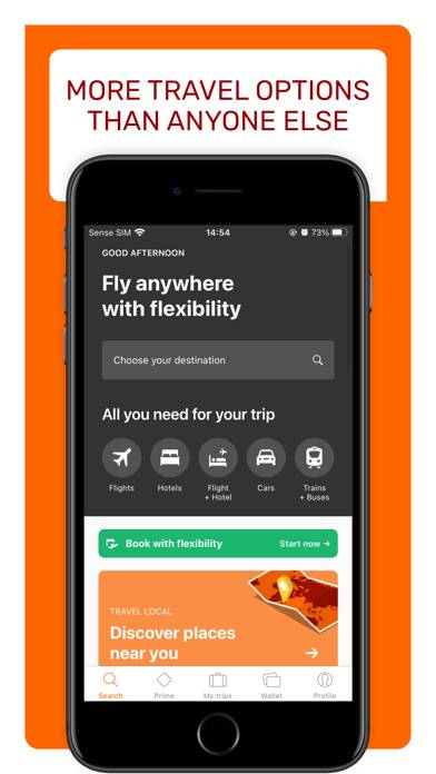 Opodo: Book cheap flights App screenshot #1