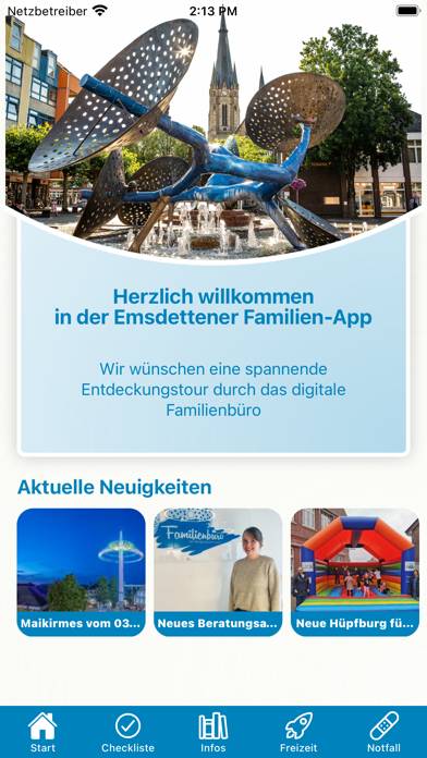 Familien-App Emsdetten App-Screenshot #1