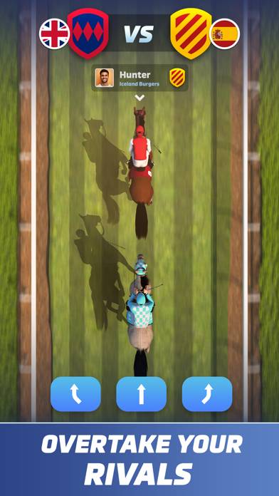 Horse Racing Rivals: Team Game Schermata dell'app #2