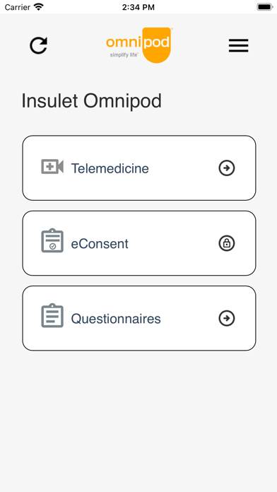 Omnipod 5 Registry App screenshot