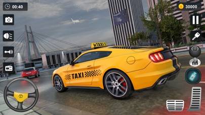 Taxi Car Driving Simulator 24 Uygulama ekran görüntüsü #1
