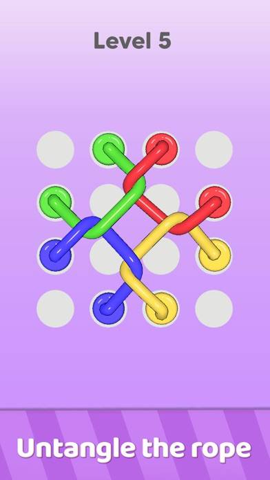 Tangle Rope: Twisted 3D Скриншот