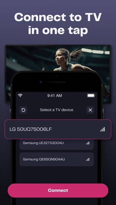 Universal TV Remote Control ◦ Schermata dell'app #3