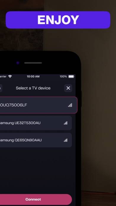 Universal TV Remote Control ◦ App skärmdump #5