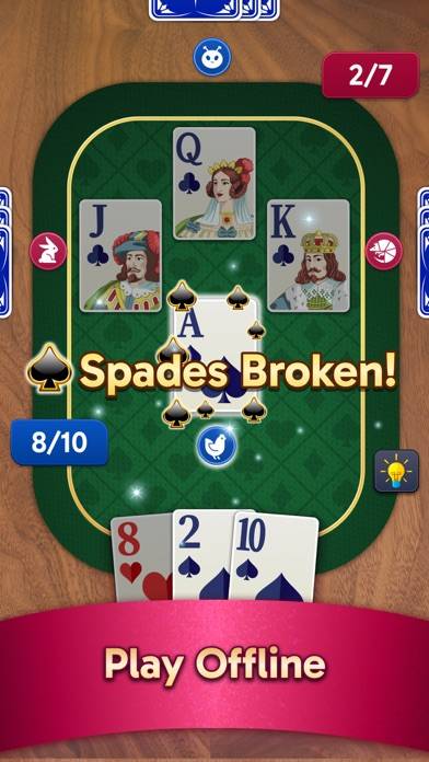 Spades Stars Captura de pantalla de la aplicación #4