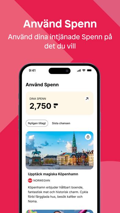 Spenn – förmånsvaluta App skärmdump