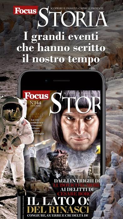 Focus Storia Schermata dell'app