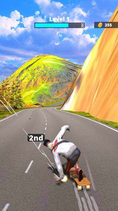 Downhill Racer Capture d'écran de l'application #4