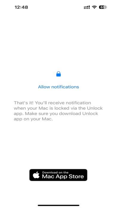 Unlock Capture d'écran de l'application