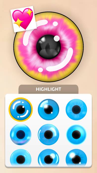 Eye Color Mix Captura de pantalla de la aplicación #4