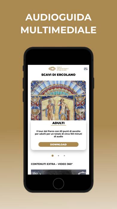 Parco Archeologico di Ercolano Schermata dell'app #3