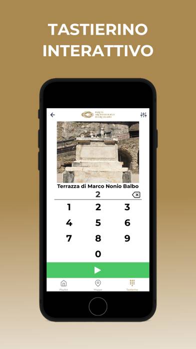 Parco Archeologico di Ercolano Schermata dell'app #5