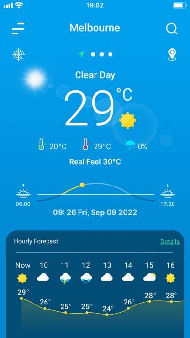 Weather Forecast Schermata dell'app #1