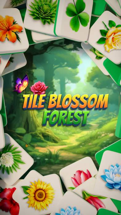Tile Blossom Forest: Triple 3D Schermata dell'app #1