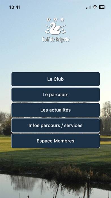 Brigode Golf App screenshot #1