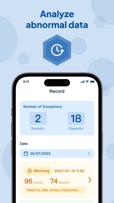Akso: Recording Health Schermata dell'app