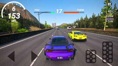 No Hesi Car Traffic Racing Captura de pantalla de la aplicación #3