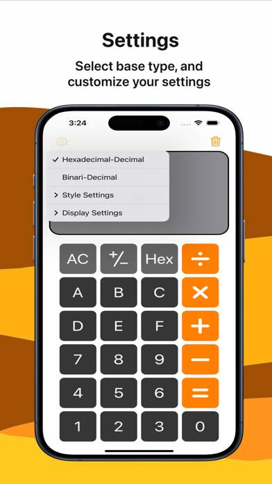 HexCalculator Captura de pantalla de la aplicación #6