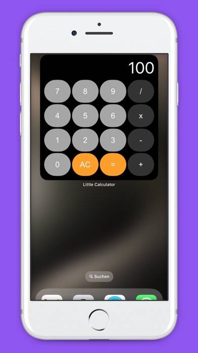 Little Calculator: Widget App-Screenshot