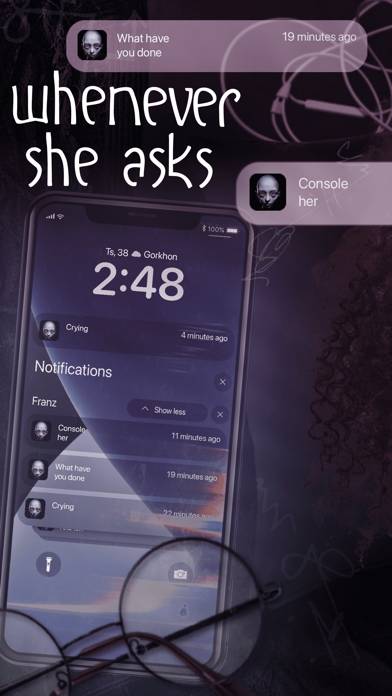 Franz: Scary Text Adventure App screenshot #5