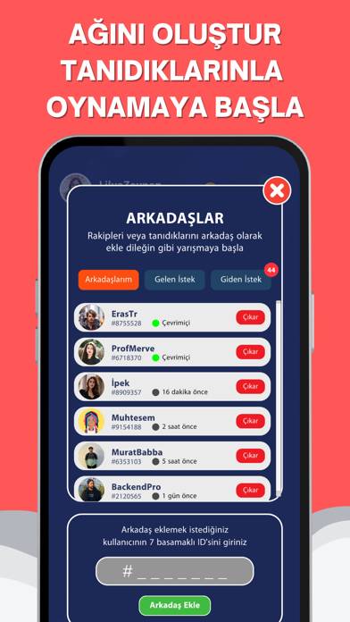 SorBana: Bilgi Yarışması App screenshot #3