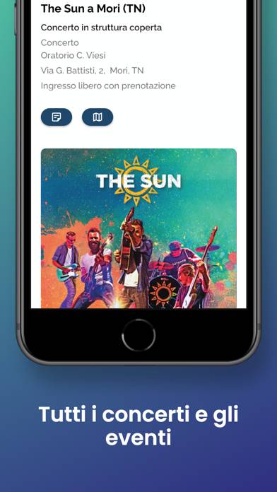 The Sun Schermata dell'app
