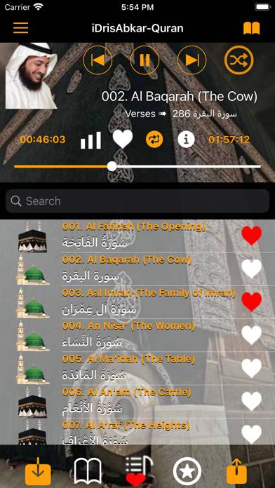 Al-Qur'an FULL iDris Abkar mp3 Captura de pantalla de la aplicación #1