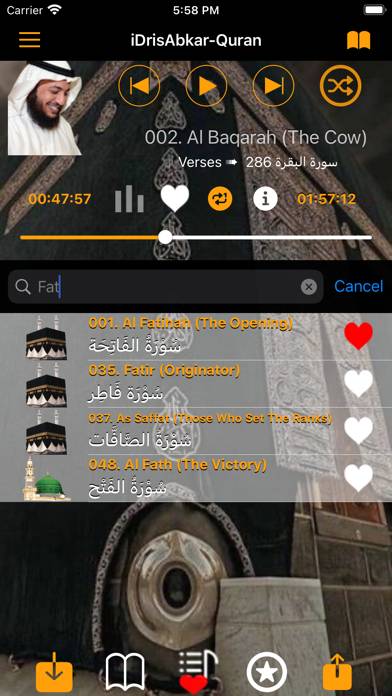 Al-Qur'an FULL iDris Abkar mp3 App-Screenshot #5