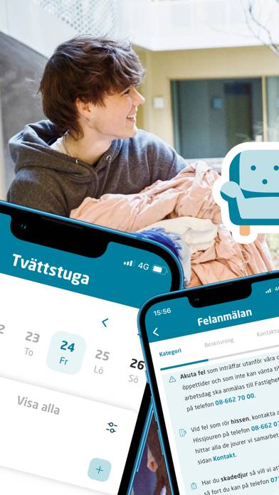Svenska Bostäder App skärmdump #2