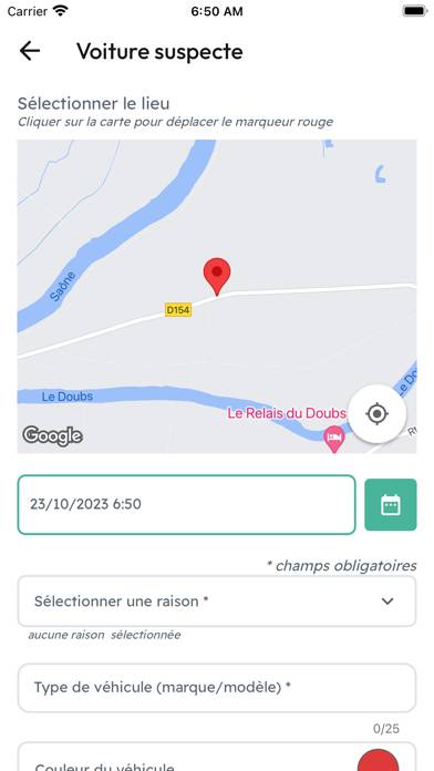 JePréviens Capture d'écran de l'application