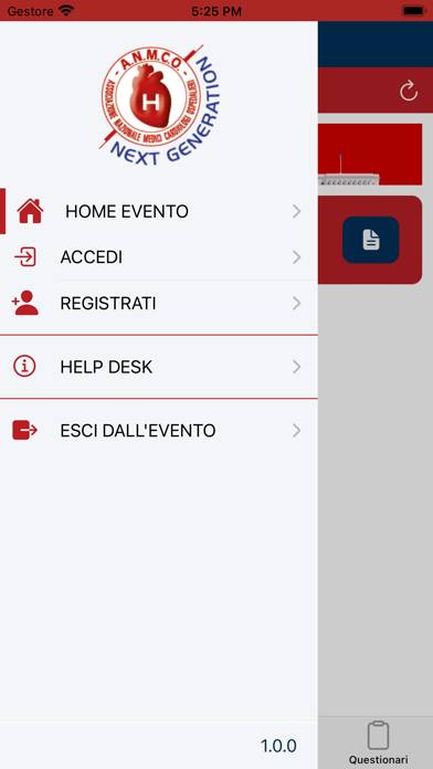 ANMCO Events App screenshot