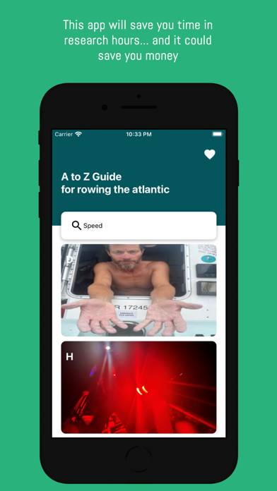 Ocean row A to Z App-Screenshot #2