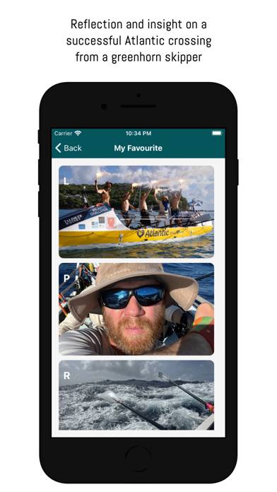 Ocean row A to Z App screenshot #3