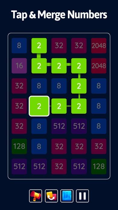 2048 Blast: Merge Numbers 2248 Schermata dell'app #1
